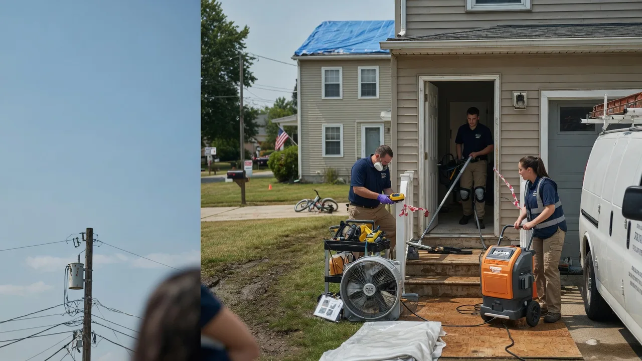 Water Damage Repair in Pleasant Plain, OH near me